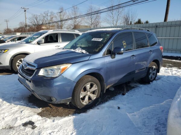 SUBARU FORESTER BLUE - JF2SJAMC6EH550278
