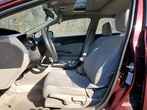 HONDA CIVIC RED - 19XFB2F83CE357083