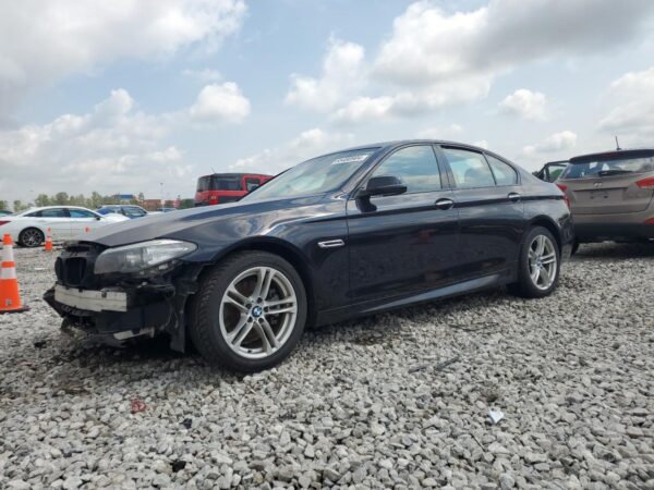 BMW 5 SERIES BLUE - WBA5A7C54FG143162