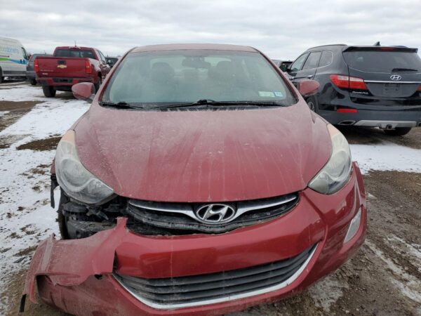 HYUNDAI ELANTRA RED - 5NPDH4AEXDH448881