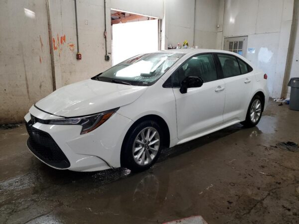 TOYOTA COROLLA WHITE - 5YFVPMAE1NP365531