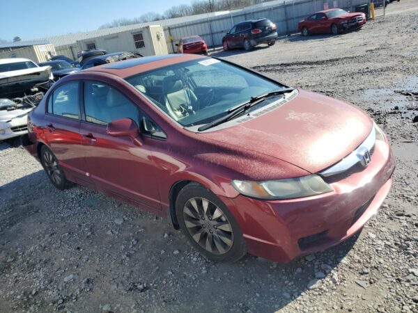 HONDA CIVIC BURGUNDY - 2HGFA16999H350448