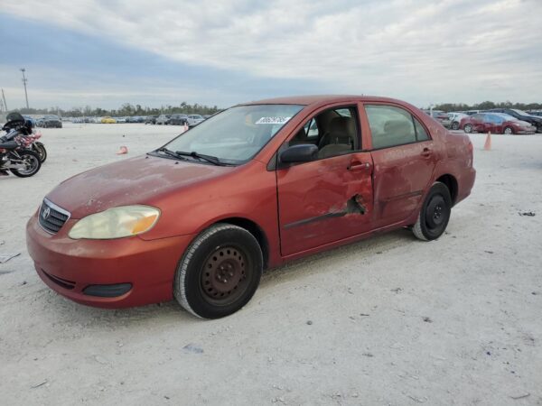 TOYOTA COROLLA RED - 2T1BR32EX5C407572
