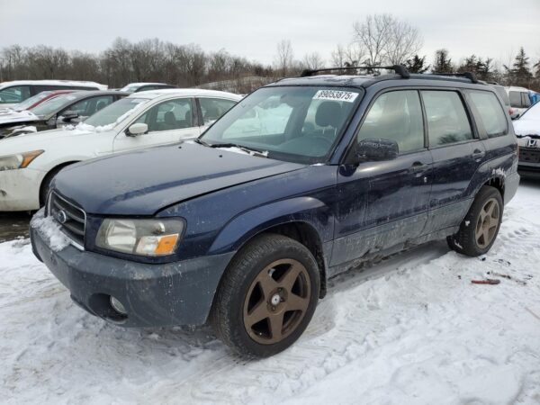 SUBARU FORESTER BLUE - JF1SG63635H744102