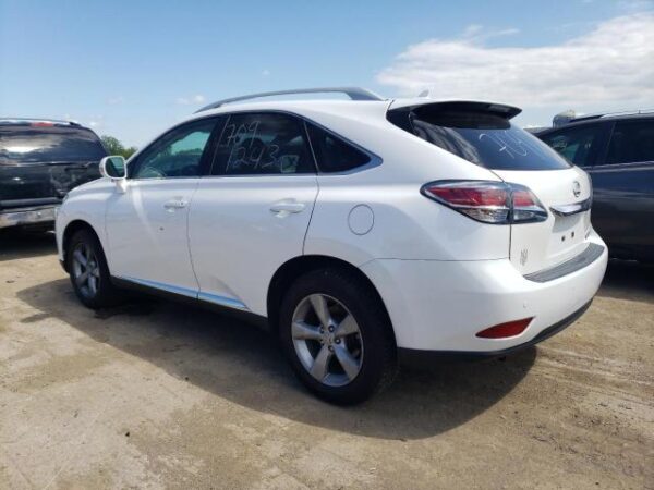 LEXUS RX350 WHITE - 2T2BK1BA8DC191866