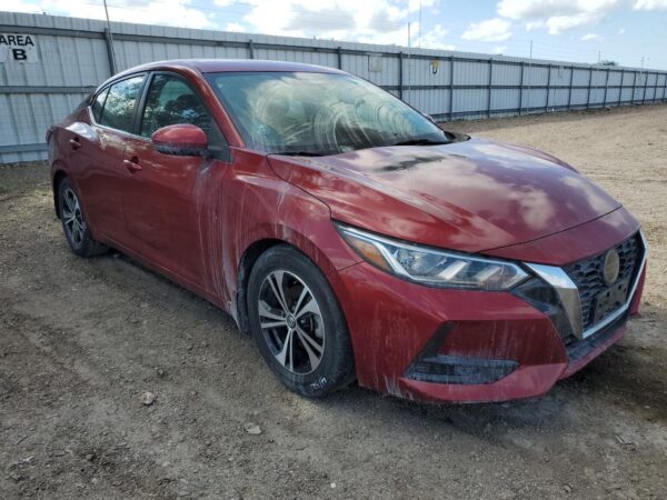 NISSAN SENTRA MAROON - 3N1AB8CV1LY229790