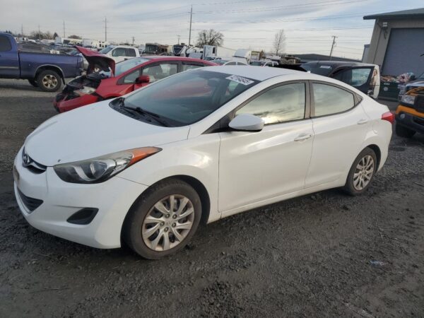 HYUNDAI ELANTRA WHITE - 5NPDH4AE2BH044597