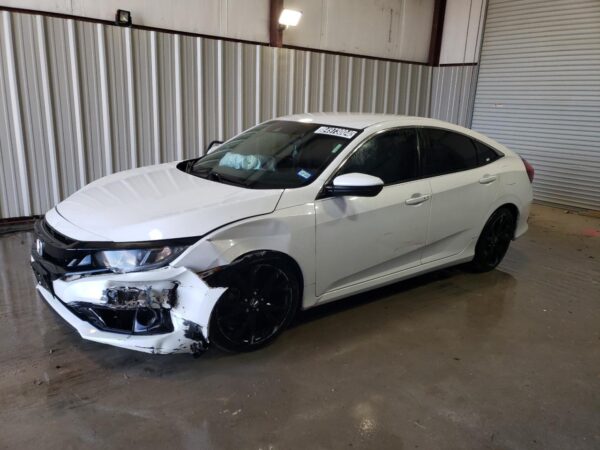 HONDA CIVIC WHITE - 2HGFC2F89KH571528