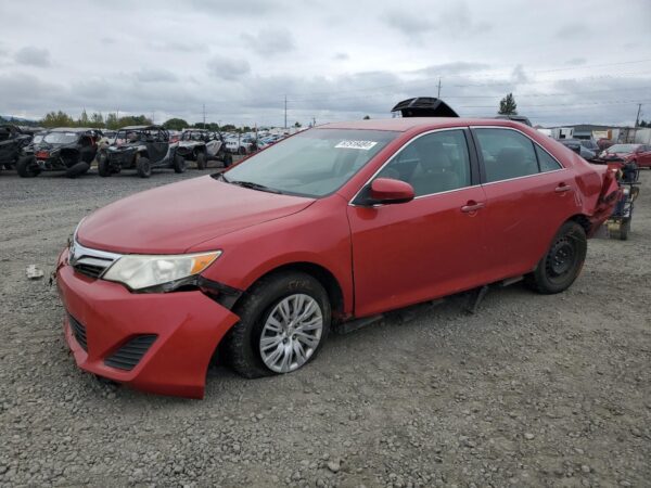 TOYOTA CAMRY RED - 4T1BF1FK5CU558781
