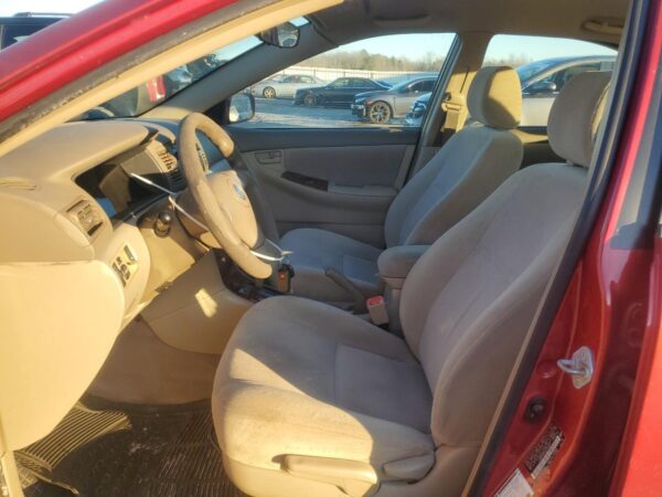 TOYOTA COROLLA BURGUNDY - JTDBR32E860074252