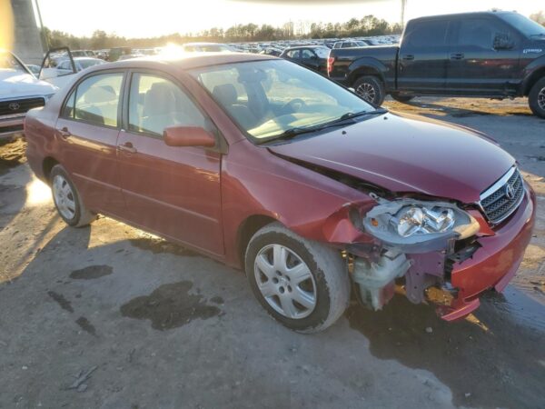 TOYOTA COROLLA BURGUNDY - JTDBR32E860074252