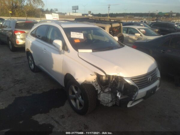 2015 Lexus RX350 White - 2T2BK1BA8FC297124