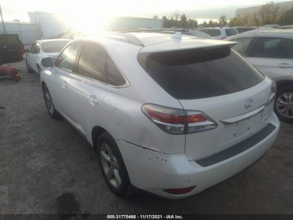 2015 Lexus RX350 White - 2T2BK1BA8FC297124