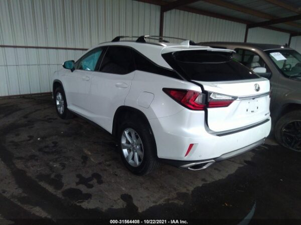 LEXUS RX 350 2016 White — 2T2ZZMCA6GC023013