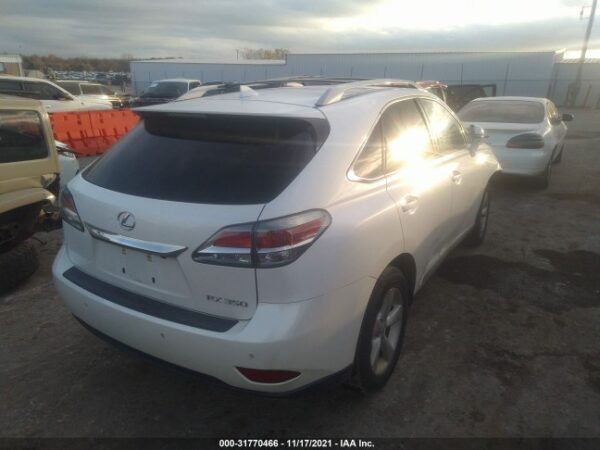 2015 Lexus RX350 White - 2T2BK1BA8FC297124