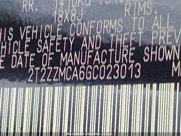 LEXUS RX 350 2016 White — 2T2ZZMCA6GC023013