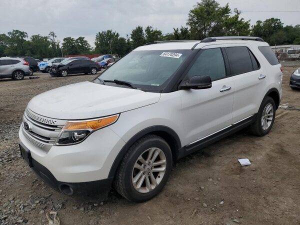 FORD EXPLORER WHITE - 1FM5K7D9XDGA10660