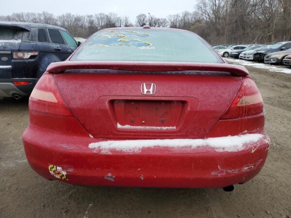HONDA ACCORD RED - 1HGCM72675A010345