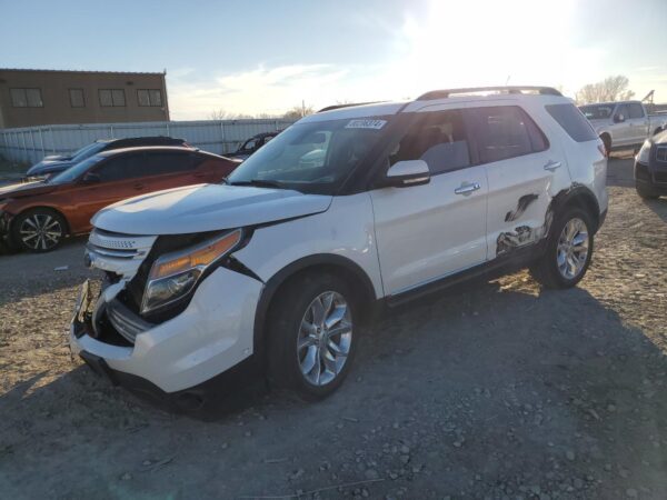 FORD EXPLORER WHITE - 1FM5K8F86DGB89242