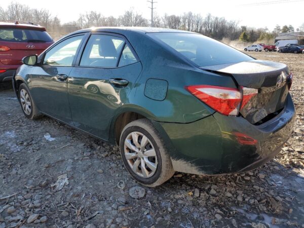 TOYOTA COROLLA GREEN - 2T1BURHE3FC402725