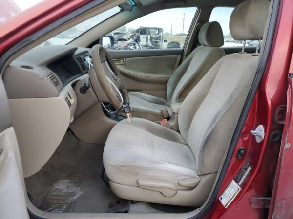 TOYOTA COROLLA RED - 2T1BR32EX5C407572