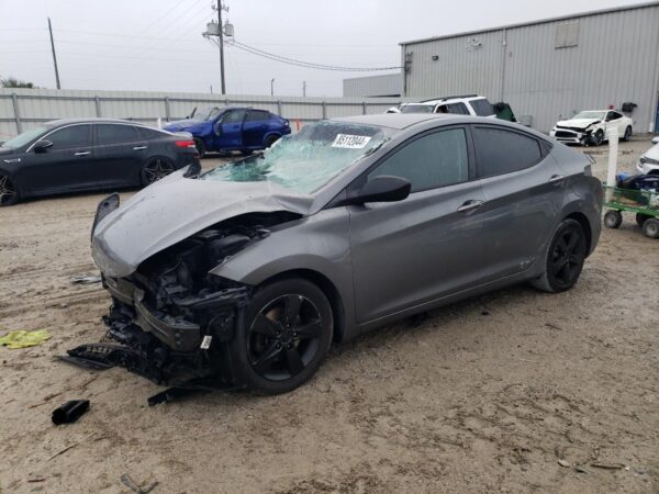 HYUNDAI ELANTRA GRAY - 5NPDH4AE3DH371786