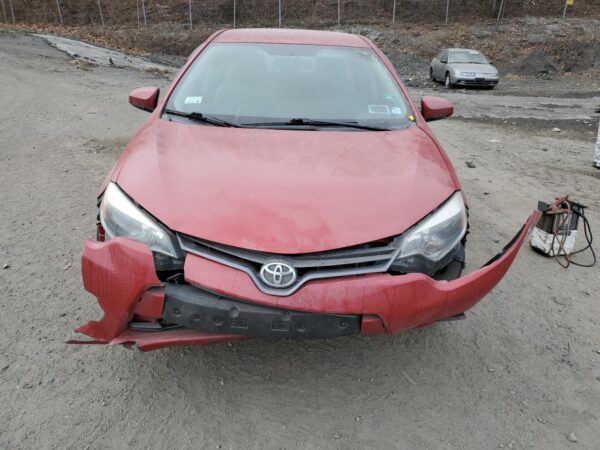 TOYOTA COROLLA RED - 2T1BURHE0GC511354