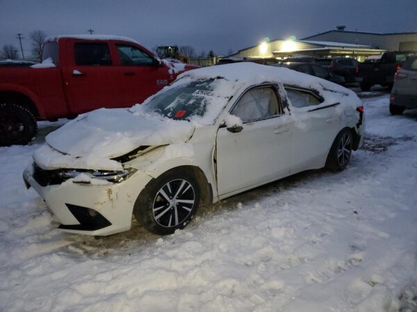 HONDA CIVIC WHITE - 19XFL2H57RE004306