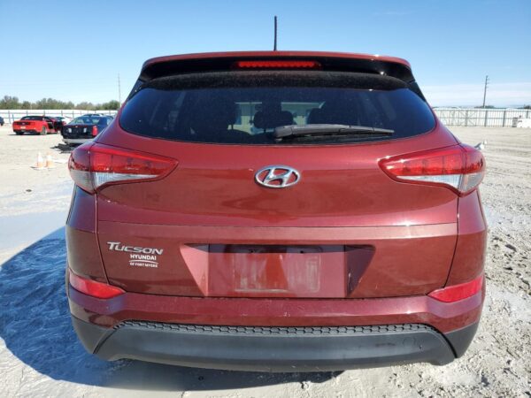 HYUNDAI TUCSON BURGUNDY - KM8J23A4XJU809111