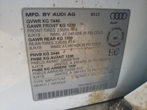 Audi Q5 2023 - WA1ABAFY4P2117221