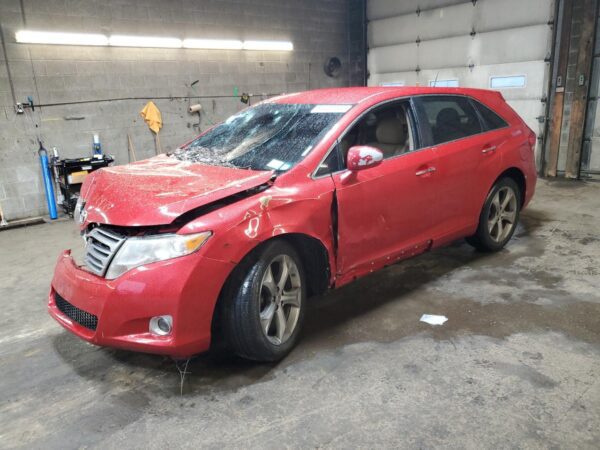 TOYOTA VENZA RED - 4T3ZK3BB2BU038636
