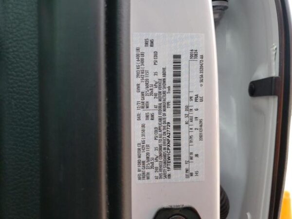 Ford F150 2022 - 1FTEW1CPXNFA27729