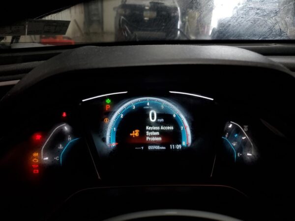 HONDA CIVIC BLUE - 19XFC2F71HE213883