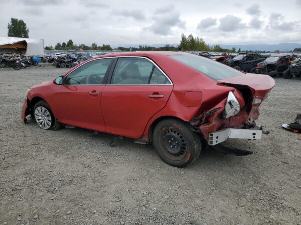 TOYOTA CAMRY RED - 4T1BF1FK5CU558781