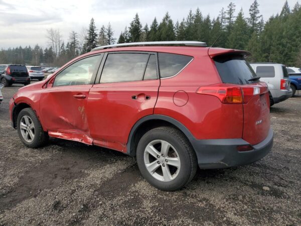 TOYOTA RAV4 RED - JTMRFREVXDD006868
