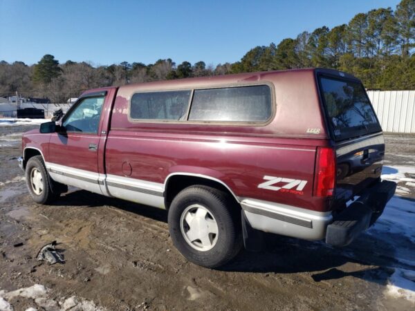 GMC SIERRA BURGUNDY - 1GTEK14R3VZ506326