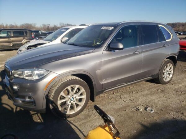 BMW X5 XDRIVE35D 2015  GRAY — 5UXKS4C54F0J97974