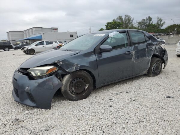 TOYOTA COROLLA GRAY - 2T1BURHE2FC405504