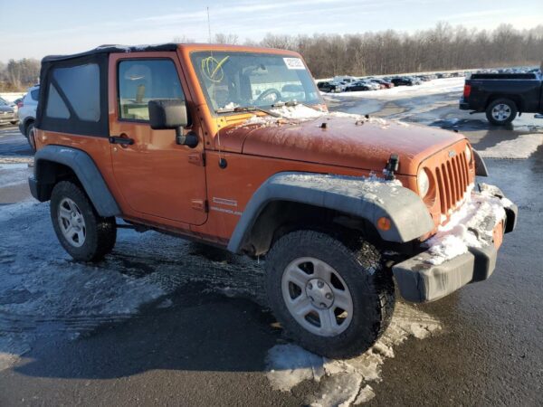 JEEP WRANGLER ORANGE - 1J4AA2D11AL224193