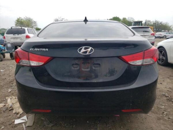 HYUNDAI ELANTRA BLACK - KMHDH4AE2DU653984