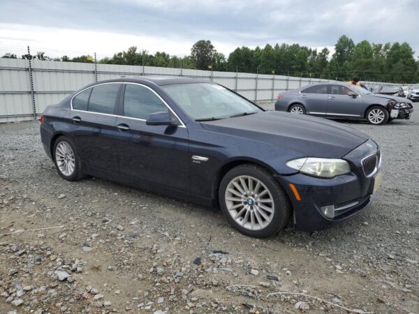 BMW 5 SERIES BLUE - WBAFU7C52BC873133