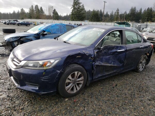 HONDA ACCORD BLUE - 1HGCR2F32DA217910