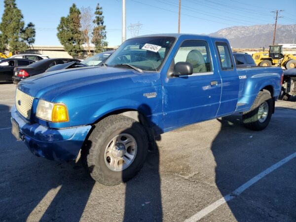 FORD RANGER BLUE - 1FTYR14E71PA77400