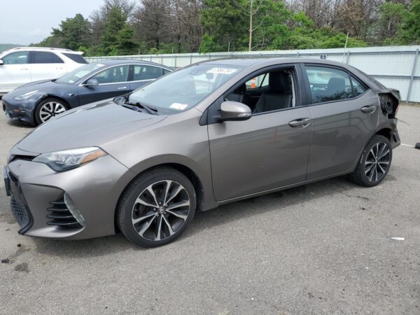 TOYOTA COROLLA GRAY - 2T1BURHE4HC775517