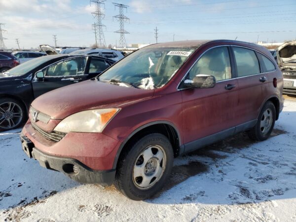 HONDA CRV RED - JHLRE48307C107396