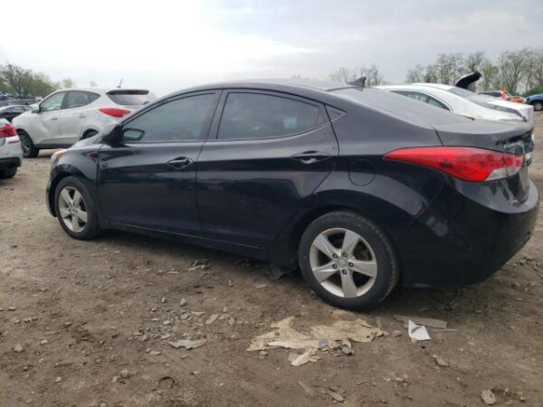 HYUNDAI ELANTRA BLACK - KMHDH4AE2DU653984