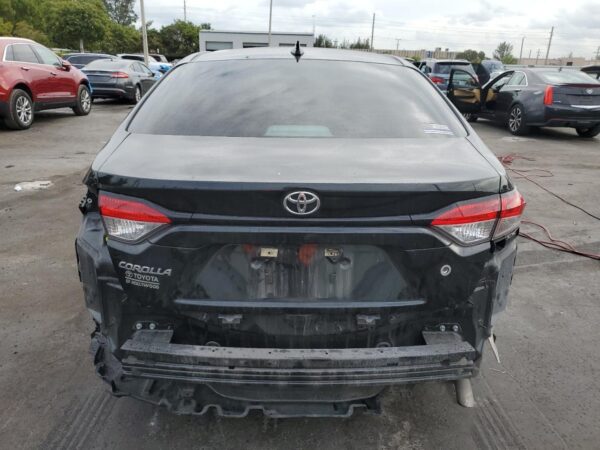 TOYOTA COROLLA BLACK - 5YFDPRAE1LP110125