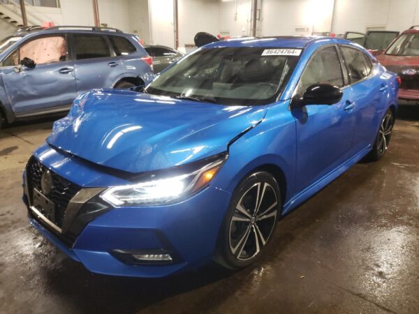 NISSAN SENTRA BLUE - 3N1AB8DV9NY320677