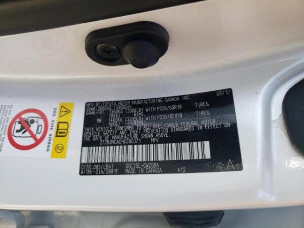 2017 Lexus RX350 White - 2T2BZMCA0HC090371