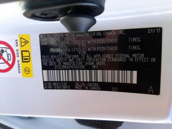 2017 Lexus RX350 White - 2T2ZZMCA7HC054286